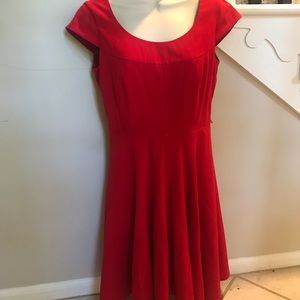 Calvin Klein red dress